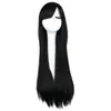 Peruca cos cor cabelo longo liso peruca cosplay Universal desenho animado ponto quente peruca 80cm atacado