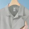 Camisa Polo de Hombre de Algodón Modal Seda de Hielo Manga Corta Camiseta Nueva de Verano 2026 Top de Cuello Camisero de Negocios para Hombre