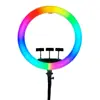 Luz de Transmisión en Vivo Colorida RGB 6 Pulgadas 10 Pulgadas 13 Pulgadas 14 Pulgadas 18 Pulgadas 22 Pulgadas Luz de Relleno para Celebridades de Internet Luz de Fotografía Aro de Luz