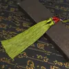 Borlas de loto de poliéster borla doble DIY accesorios creativos para colgar en el coche fabricante colgante de coche colgante de Año Nuevo banderín colgante