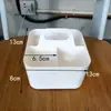 Organizador de Armazenamento Compartimentado Caixa Portátil para Cosméticos Domésticos, Banheiro, Cozinha, Dormitório, Porta-Canetas de Estudante, Caixa de Armazenamento de Mesa