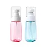 Frasco Spray Portátil para Viagem, Frasco Vazio com Borrifador Fino Tipo Pressão, Frasco Vazio para Hidratação de Maquiagem, Frasco de Spray Pequeno para Perfume