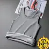 Fábrica Fonte Colete Quente Forrado de Lã Masculino Primavera Outono Inverno Roupa Íntima Justa Camada Base Sem Mangas