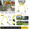 Equipamento de treino de futebol, arcos de futebol pequenos, obstáculos para controle de bola e drible, suportes de barreiras pequenos, atacado de fabricantes de futebol