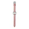 Adecuado para Apple Watch 1-12/Ultra 1-3, Correa de Cuero PU de Cintura Delgada
