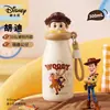 Taza Térmica Zootopia Judy Nick Taza de Agua de Dibujos Animados Acero Inoxidable 316L Taza Portátil para Niños Estudiantes