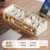 Caja de Almacenamiento Compartimentada Centro de Gestión de Cables de Escritorio Cajón para Cable de Datos Cargador Organizador de Energía para Teléfono Artefacto de Almacenamiento
