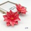 Flores artificiais, incluindo flores de magnólia, para confecção de tiaras DIY, arranjos de parede de flores para salão de casamentos, fotografia floral e decorações de arte com flores de seda.