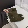 Botines retro de estilo francés para mujer que aumentan la altura, nuevas pantuflas de moda para otoño e invierno, botines elegantes, botas Martin
