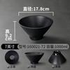 Tazón para Fideos A5 Nuevo Xiangyuan Melamina Comercial Japonés Imitación Porcelana Sopa de Fideos Sopa de Fideos Fideos de Arroz Tazón Especial para Restaurante de Fideos