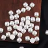 Tamanho Múltiplo Moda Versátil Brilhante Quadrado Alto Brilho Meio Facetado Pérola Artificial DIY Acessórios para Joias Materiais Artesanais Atacado