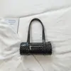 Bolso de Lunares Dulce para Mujer 2026 Nueva Moda Bolso Hombro Tipo Baguette Verano Simple Texturizado