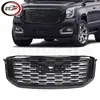 Adecuado para rejilla frontal superior estilo Yukon Denali 2015-2020 Negro Brillante 84119634