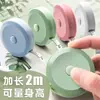 Mini Cinta Métrica, Regla Suave, Cinta Métrica Multifuncional de Alta Precisión de 2 m para Cintura, Busto y Tela de Ropa