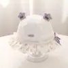 Gorro para Bebé Niña, Estilo Delgado Primavera y Verano, Nuevo Sombrero de Pescador, Lindo Sombrero de Cubo Dulce de Princesa con Protección Solar para el Verano