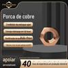 Porca de cobre T2 GB6170 porca de cobre Porca hexagonal de cobre T3 porca de parafuso de cobre M4M5M6M8