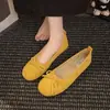 Combine com Sapatos Mary Jane para Mulheres 2026, Sapatos Rasos Slip-On para Primavera e Outono, Estilo Retrô Francês para Combinar com Saias
