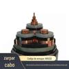 YJV22 15KV Chongqing em estoque atacado cabo de alta tensão resistente a alta temperatura baixa fumaça halogênio livre cabo de núcleo de cobre