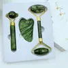 Rodillo de jade venta al por mayor de fábrica tabla raspadora de cuerno especial para rostro doble cabeza masajeador de belleza palo masajeador de jade