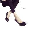 Directo de fábrica 2018 Zapatos individuales de boca poco profunda de moda para las cuatro estaciones 237 Tacón medio Color sólido Zapatos de trabajo Zapatos dulces de mujer