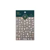 Ferro Creme Desenho Animado Infantil Gatinho Adesivos para Unhas TS4126 Japonês Menina Suave Unhas Patinha de Gato Laço Adesivos para Unhas