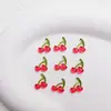 Acessórios de Arte de Unha Desenho Animado de Cereja Novos de Verão Acessórios Estéreo de Cereja para Unhas Material Transparente de Gelo DIY Pequenos Acessórios