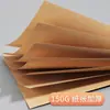 Capa para Talão de Contabilidade Haiboxin A4 Zc6213 Tipo Traseiro Espessada 150g Papel Kraft Capa para Encadernação Financeira