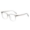 Kan ver nuevos lentes TR90 de montura grande para mujer, de alta gama y combinables con todo, lentes planos que se pueden equipar con miopía, gafas anti luz azul al por mayor