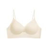 Base Líquida Invisível Grande Costas Abertas Beleza Sutiã de Costas para Mulheres com Seios Pequenos Push-Up Copo Fixo Confortável Respirável Sutiã Sem Costura Fino