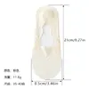 Meias com Renda para Mulheres, Estilo Coreano, Meias Curtas Antiderrapantes de Silicone, Baixo Corte, Estilo Verão Fino, Meias com Calcanhar Antiderrapante, Meias Invisíveis Cano Baixo