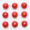 Cuentas de Vidrio de Cristal Facetadas Forma Especial 14mm Nido de Pájaro Color Galvanizado Material para Collares DIY Joyería Hecha a Mano Cuentas Sueltas