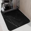 Tapete de Encimera Retro Transfronterizo de Tierra de Diatomeas Encimera de Cocina Absorbente Drenante Tapete Lavabo Salpicaduras Tapete Lavable Aislamiento Térmico