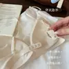 Sujetador de Triángulo con Pedrería Estilo Francés Cecily Krutch8383 para Mujer con Soporte Suave y Hermoso Diseño en la Espalda.