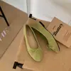 Bailarinas de Gamuza para Mujer con Lazo para Uso en Exteriores, Nuevos Zapatos Planos Bajos Primavera 2026, Zapatos de Abuela Estilo Retro Francés
