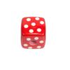 Cuentas sueltas cuadradas de acrílico con estampado de puntos, cuentas de colores, accesorios para joyería, Joker, cadena multicolor para teléfono móvil, accesorios, venta al por mayor