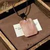 Colgante de Cerradura de Nube Flor de Durazno de Seda Dorada y Jade Popular de Xiaohongshu, Hebilla de Paz Flor de Durazno y Colgante de Jade