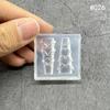 Molde para Uñas Artísticas Herramientas DIY Molde Transparente para Uñas Flor de Lazo Decorativa Película de Silicona Hecha a Mano Venta al por Mayor Transfronteriza