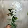 Ramo de Flores Artificiales Individuales Anna Rose, Flor de Seda Artificial para Arreglos de Boda, Flor de Plástico con Acabado de Alta Gama para Decoración