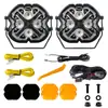 Haval Menglong Tank 300 Jetour Traveler ShanHai T2X Modelo Tomahawk Holofote Luz Auxiliar Holofote LED