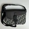 Nuevo Bolso Cruzado de Lona para Hombre tipo Mensajero con Cierre de Hebilla de Moda Versátil con Solapa Bolso de Hombro Casual Bolso Cruzado de Mensajero de Moda