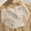 [Entrepierna de algodón antibacteriano 7A] ultradelgada nude seda de hielo malla suave para la piel ropa interior sin costuras para mujer cintura calzones transpirables