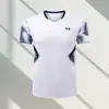 Uniforme de Bádminton YY Camiseta de Manga Corta de Secado Rápido Absorbente de Sudor Conjunto para Hombre y Mujer Ropa de Entrenamiento Tenis de Mesa Camiseta Deportiva de Competición