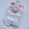 Diadema para niños europeos y americanos de nailon de color sólido, diadema de tres piezas para bebé, accesorios para el cabello de tres piezas, tocado para bebé al por mayor