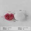 Molde de Flor de Amor Flor de Rosa Aromaterapia DIY Flor Sabonete Artesanal Gotejamento de Goma Gesso Vela Molde de Silicone