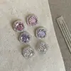Pendientes Super Brillantes de Circonita Rosa Forma de Cubo de Azúcar para Mujer, Pequeños y Delicados, Elegantes y Modernos, Pendientes Elegantes para el Día a Día