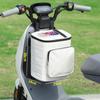 Bolsa colgante para casco de coche eléctrico, bolsa colgante de almacenamiento de bolsillo frontal impermeable para coche con batería grande, bolsa para bloquear la lluvia, artefacto