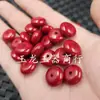 Óleo de frango cera de abelha amarela contas de ábaco contas soltas ouro sangue âmbar espaçador pulseira colar joias contas fabricantes atacado