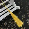 Marcador de página de borla de nó chinês feito à mão para jardim de infância, pequeno espigão para pendurar, para amostra, pode fazer uma variedade de estilos; Acessórios do vestuário
