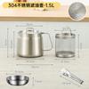 Olla para Filtro de Aceite de Acero Inoxidable 304 Daifa Freidora Separada para el Hogar Cafetera para Acampar al Aire Libre Tetera Olla para Almacenamiento de Aceite