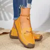 2026 Verano Nuevo Comercio Exterior Tallas Grandes Mujer Casual Cómodos Planos Slip-on Modernos Prendas Exteriores Mocasines Talla Única para Todos